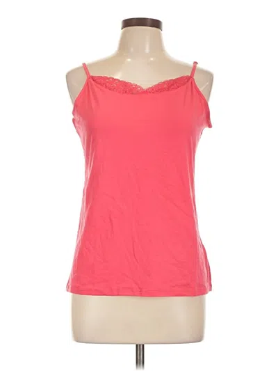 Pre-owned Unbranded Tank Top Red Strapless Neckline Tops