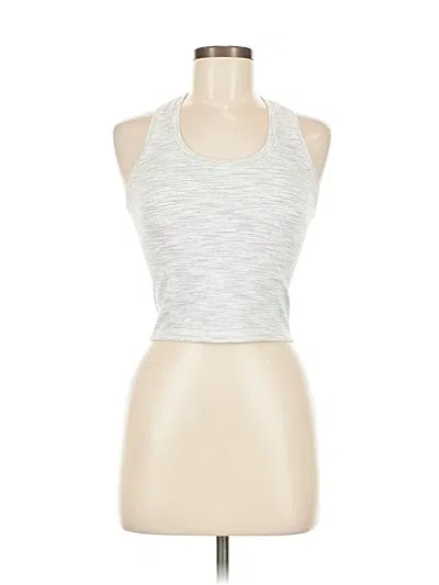 Pre-owned Unbranded Tank Top Silver Halter Neckline Tops