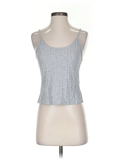 Pre-owned Unbranded Tank Top Silver Halter Neckline Tops
