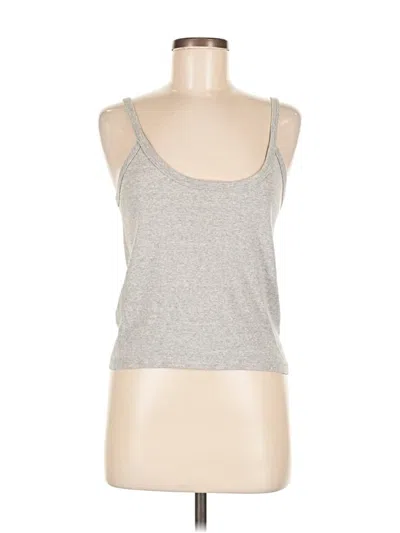 Pre-owned Unbranded Tank Top Silver Halter Neckline Tops