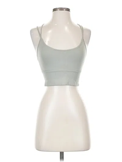 Pre-owned Unbranded Tank Top Silver Halter Neckline Tops
