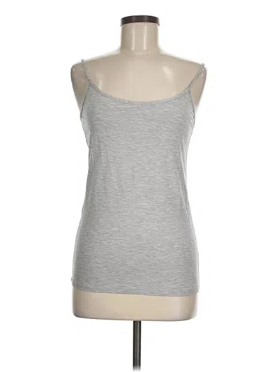 Pre-owned Unbranded Tank Top Silver Strapless Neckline Tops
