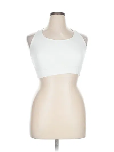Pre-owned Unbranded Tank Top White Halter Neckline Tops