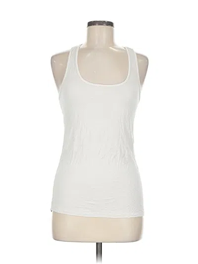 Pre-owned Unbranded Tank Top White Halter Neckline Tops