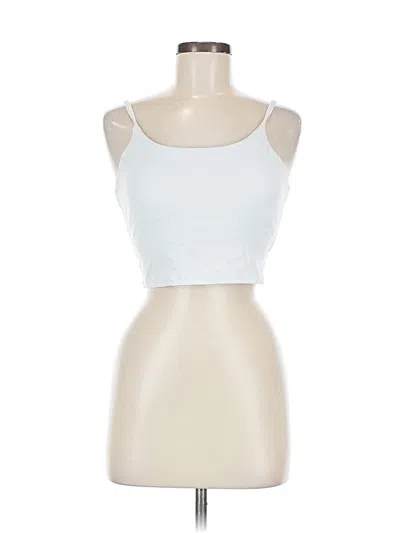 Pre-owned Unbranded Tank Top White Strapless Neckline Tops