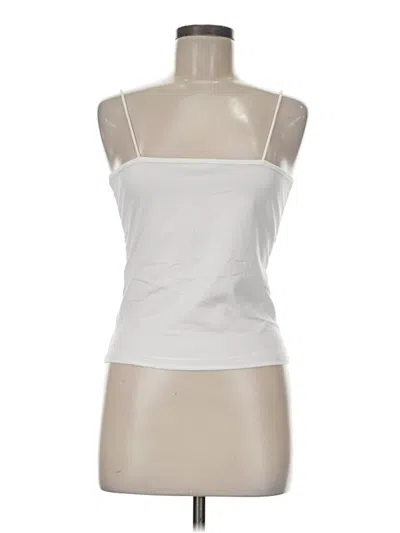 Pre-owned Unbranded Tank Top White Strapless Neckline Tops