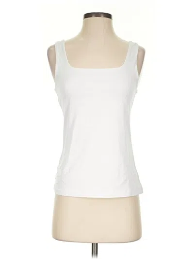 Pre-owned Unbranded Tank Top White Strapless Neckline Tops