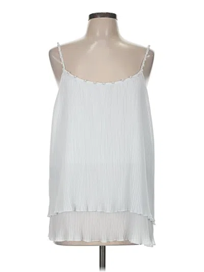 Pre-owned Unbranded Tank Top White Strapless Neckline Tops