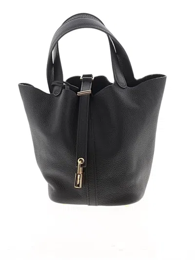 Pre-owned Unbranded Tote Bag In Black
