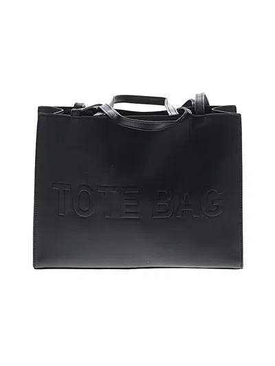 Pre-owned Unbranded Tote Bag In Black