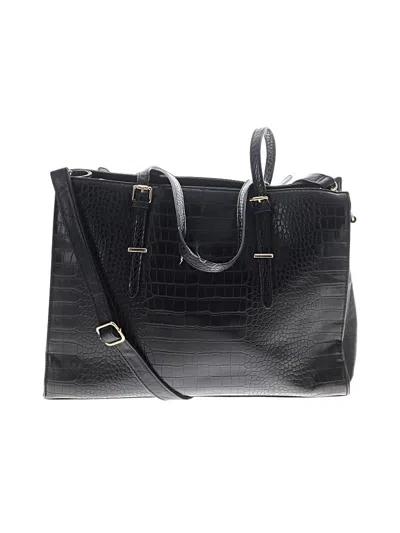 Pre-owned Unbranded Tote Bag In Black