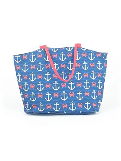 Pre-owned Unbranded Tote Bag In Blue