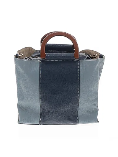 Pre-owned Unbranded Tote Bag In Blue