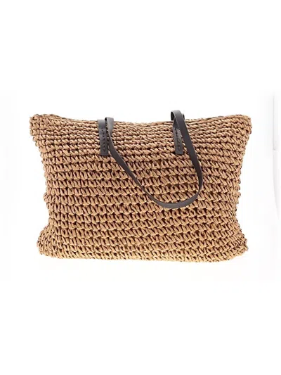 Pre-owned Unbranded Tote Bag In Brown