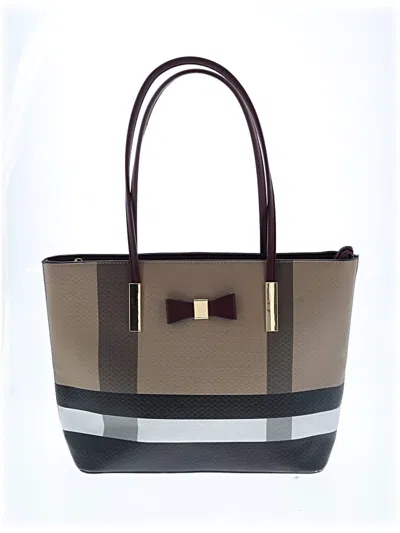 Pre-owned Unbranded Tote Bag In Brown