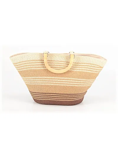 Pre-owned Unbranded Tote Bag In Brown