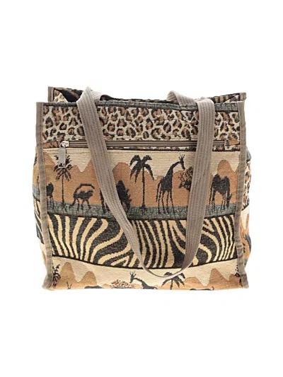 Pre-owned Unbranded Tote Bag In Brown