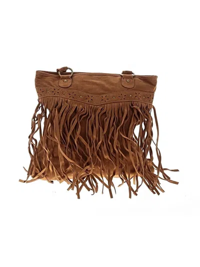 Pre-owned Unbranded Tote Bag In Brown