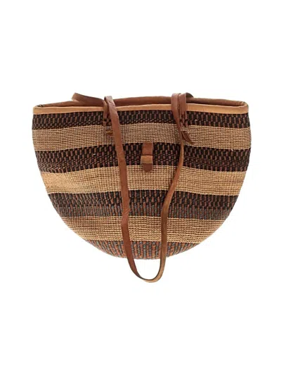 Pre-owned Unbranded Tote Bag In Brown