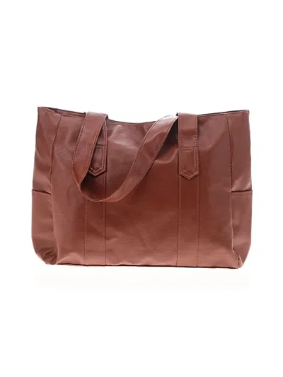 Pre-owned Unbranded Tote Bag In Brown