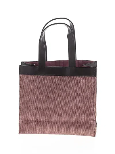 Pre-owned Unbranded Tote Bag In Burgundy
