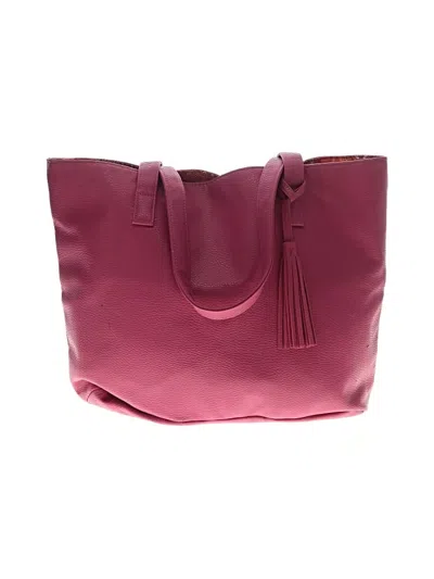 Pre-owned Unbranded Tote Bag In Burgundy