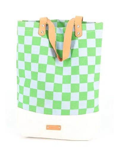Pre-owned Unbranded Tote Bag In Green