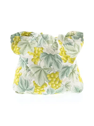 Pre-owned Unbranded Tote Bag In Green