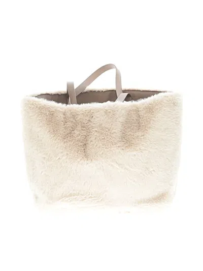 Pre-owned Unbranded Tote Bag In Ivory