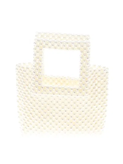 Pre-owned Unbranded Tote Bag In Ivory