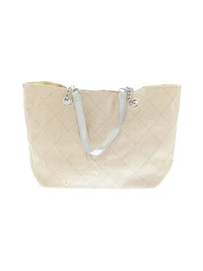 Pre-owned Unbranded Tote Bag In Ivory