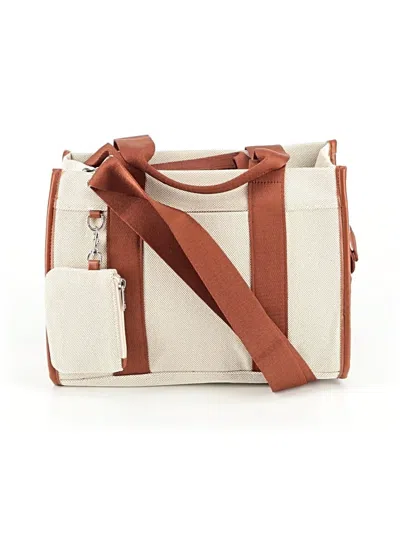 Pre-owned Unbranded Tote Bag In Ivory