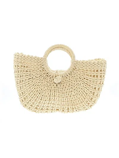 Pre-owned Unbranded Tote Bag In Ivory