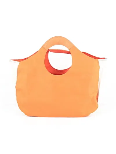 Pre-owned Unbranded Tote Bag In Orange