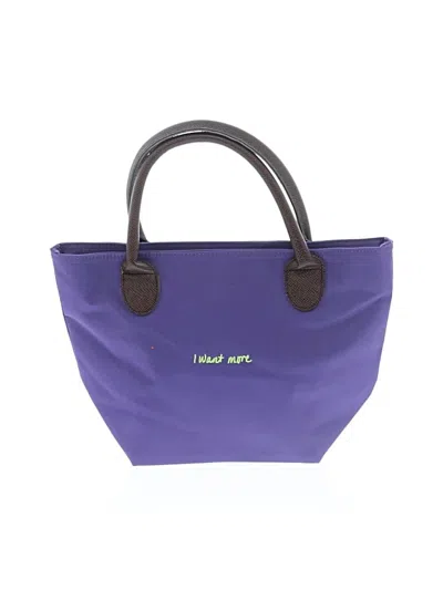 Pre-owned Unbranded Tote Bag In Purple