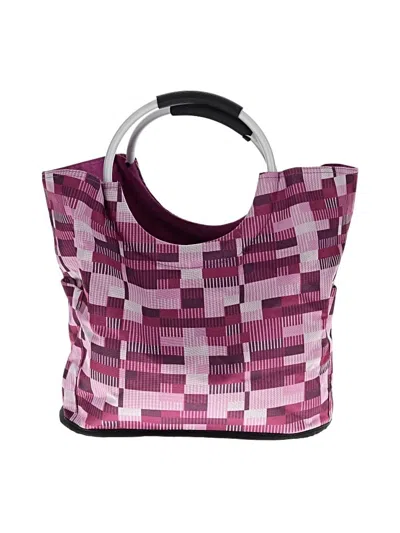 Pre-owned Unbranded Tote Bag In Purple