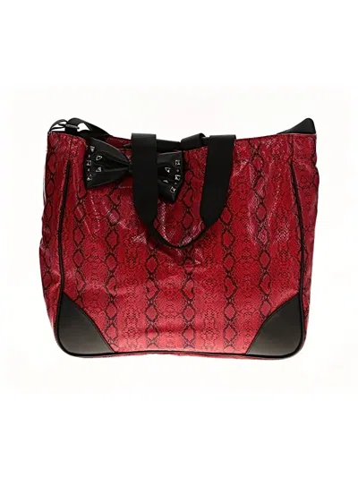 Pre-owned Unbranded Tote Bag In Red