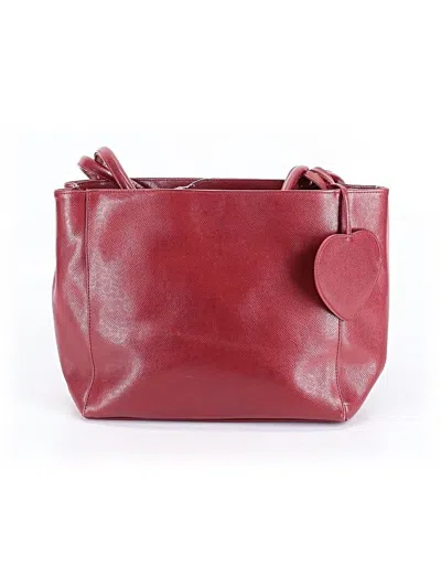 Pre-owned Unbranded Tote Bag In Red