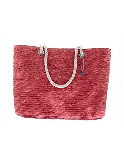 Pre-owned Unbranded Tote Bag In Red