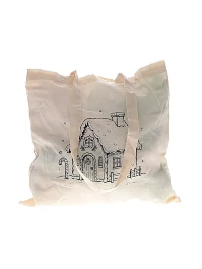 Pre-owned Unbranded Tote Bag In Tan