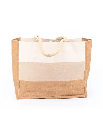 Pre-owned Unbranded Tote Bag In Tan