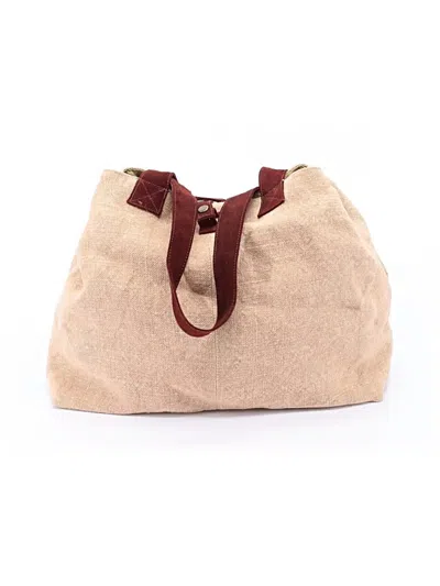 Pre-owned Unbranded Tote Bag In Tan