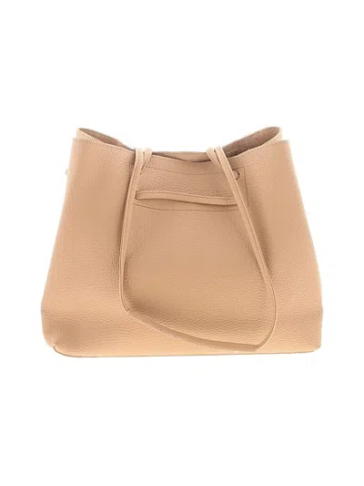 Pre-owned Unbranded Tote Bag In Tan