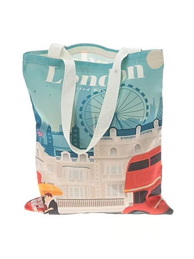 Pre-owned Unbranded Tote Bag In Teal