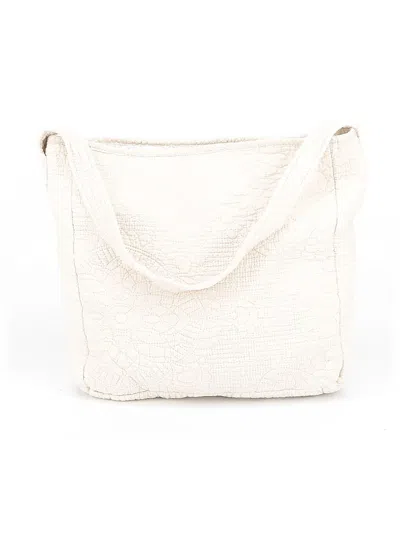 Pre-owned Unbranded Tote Bag In White