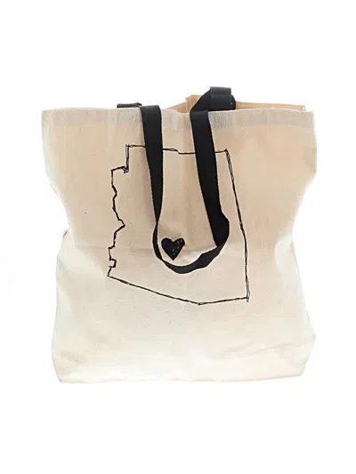 Pre-owned Unbranded Tote Bag In White