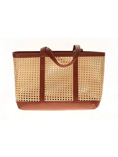 Pre-owned Unbranded Tote Bag In White