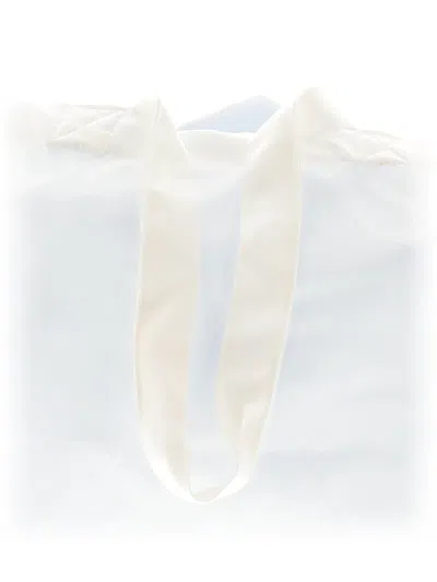 Pre-owned Unbranded Tote Bag In White