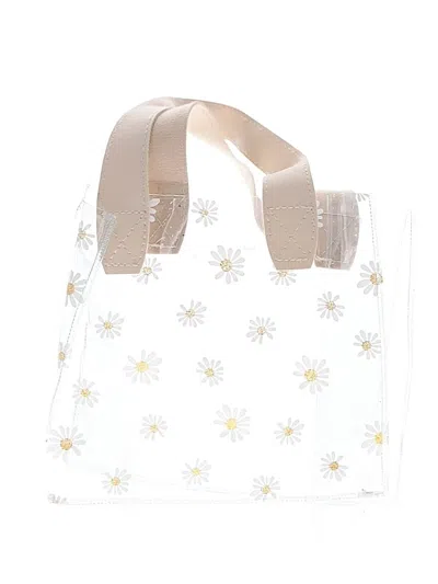 Pre-owned Unbranded Tote Bag In White