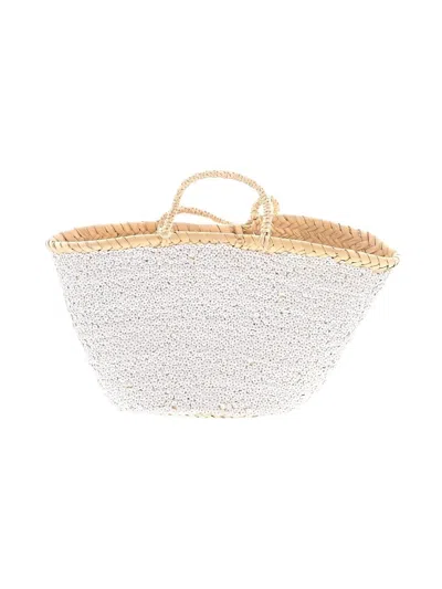 Pre-owned Unbranded Tote Bag In White